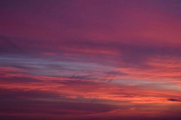 Foto Purple sunset  60 x 40 op Alu Dibond