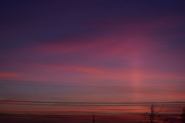Foto Sunset  60 x 40 op Alu Dibond